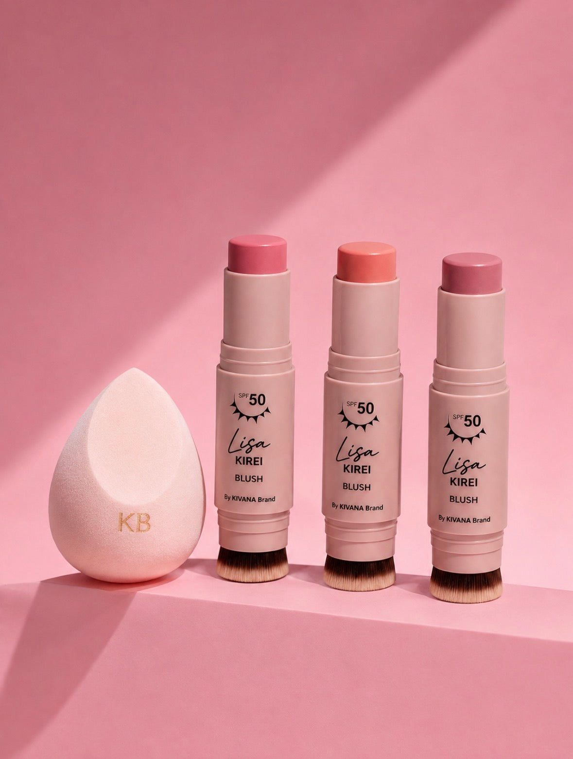 Blush en Barra Lisa Kirei SPF50｜チークスティック KIVANA