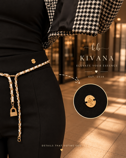 KIVANA Classic Black Pants